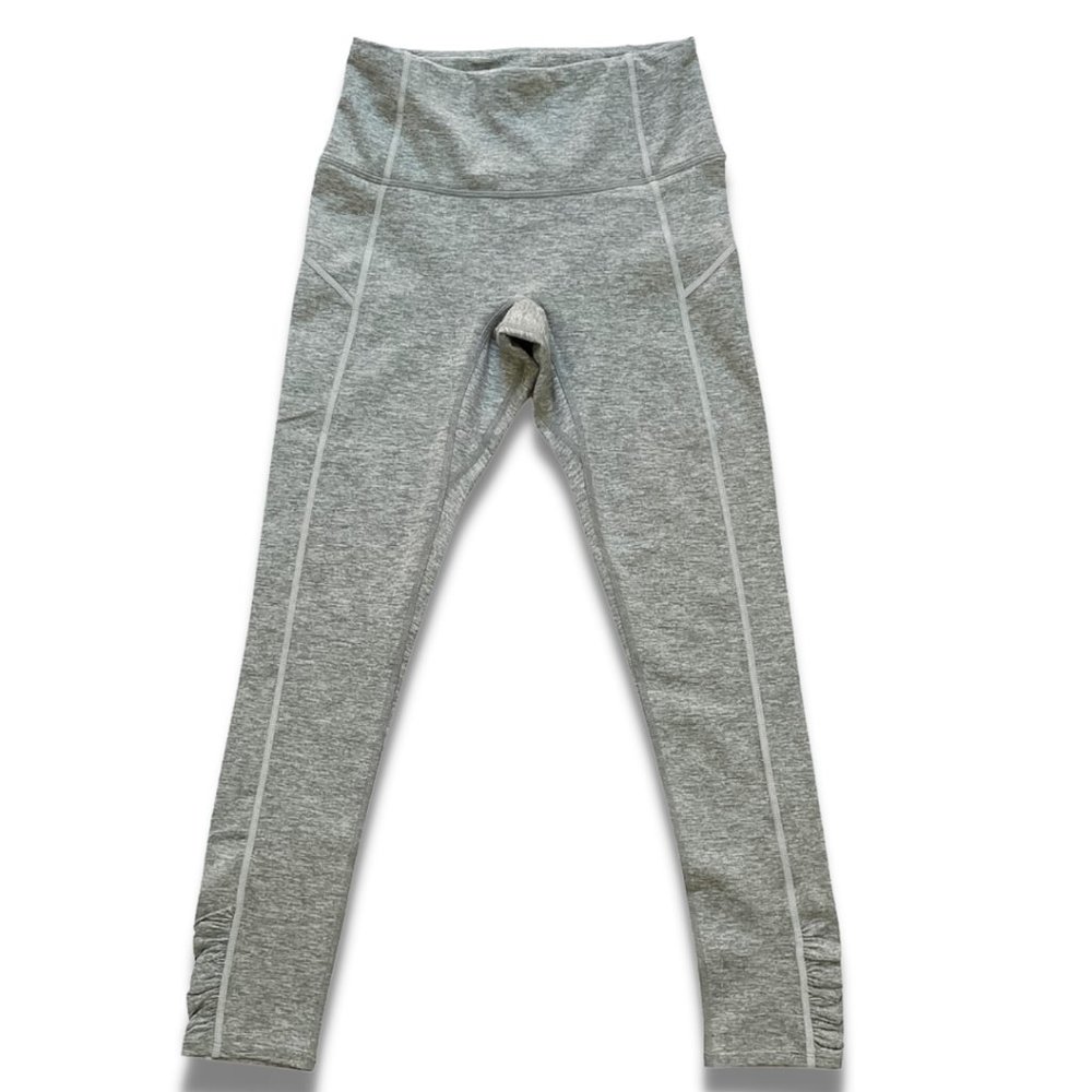 NEW Free People You're A Peach High Rise Grey Leggings Womens Size XS, M, L - Picture 3 of 14